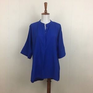 Banana Republic‎ Henley Short Sleeve Dolman Tunic